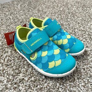 Size 7.5 / Toddler Girl Merrell Bare Steps Shoes (New)